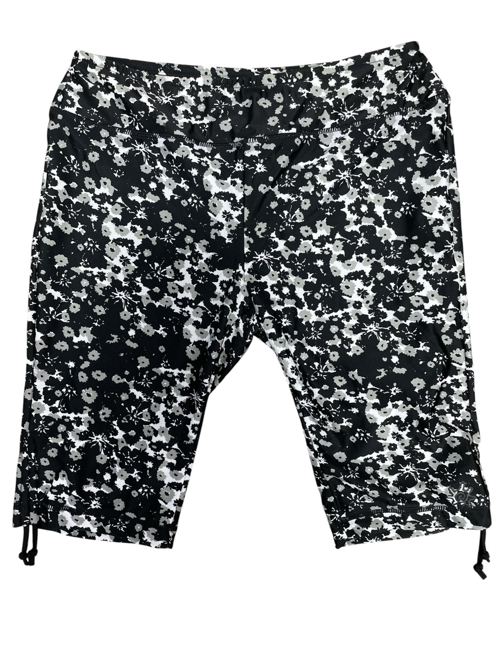UV SKINZ Shorts Sun Protection UPF50+ Black Swimwear with White Logo Detail NWT